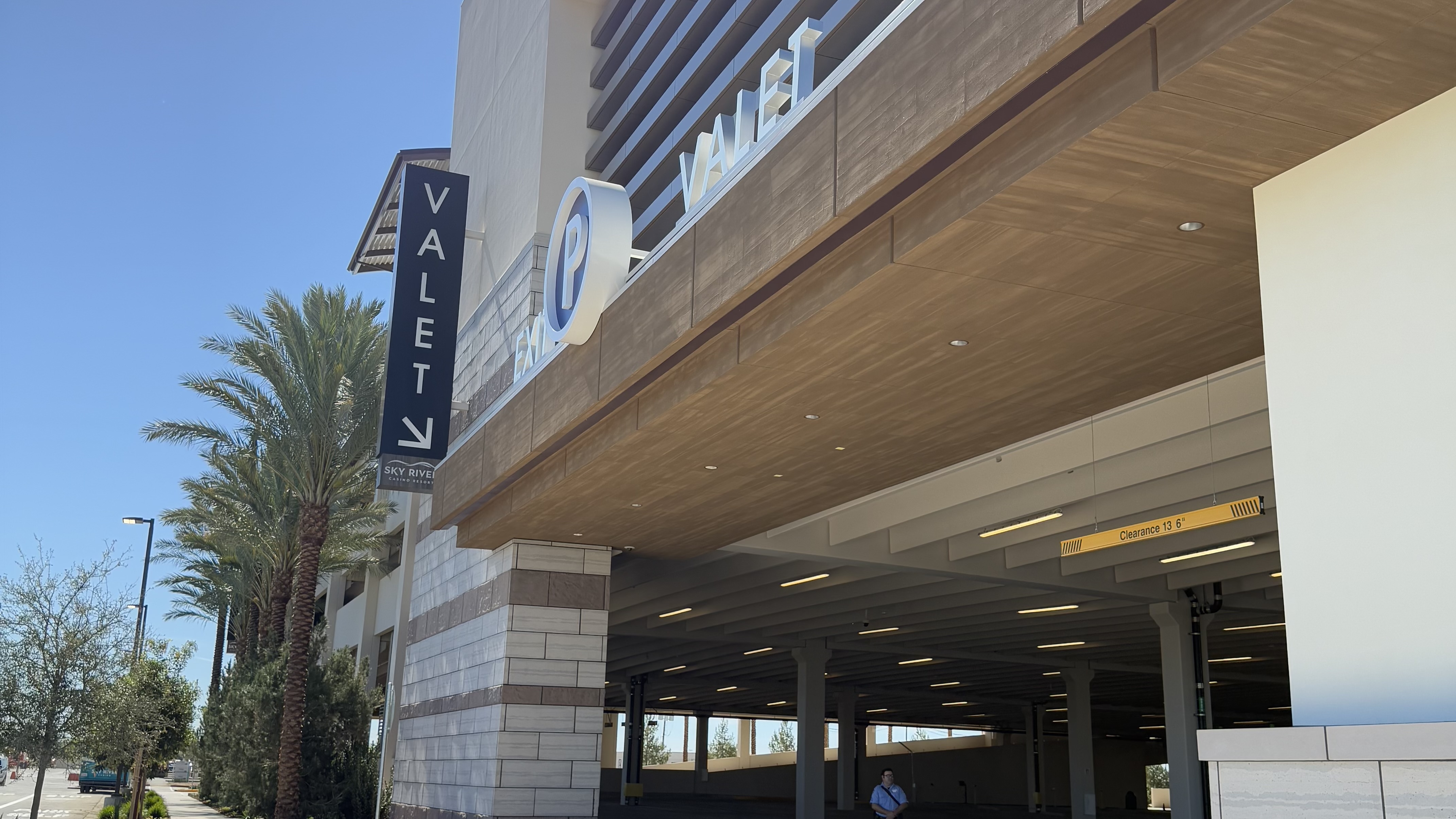 Sky River Casino's Five-Story Parking Garage Opens